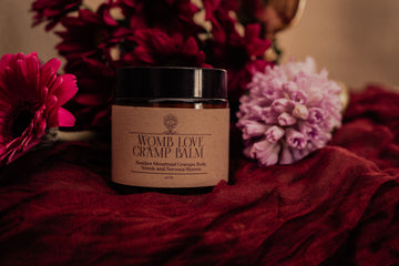 Womb love cramp relief balm for period pain
