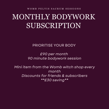 Monthly Bodywork Subscription